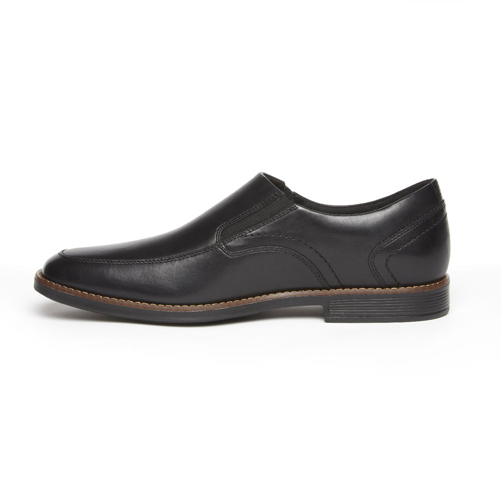 Rockport Singapore Mens Slip-On - Slayter Bike Shoe Black - CJ4932061